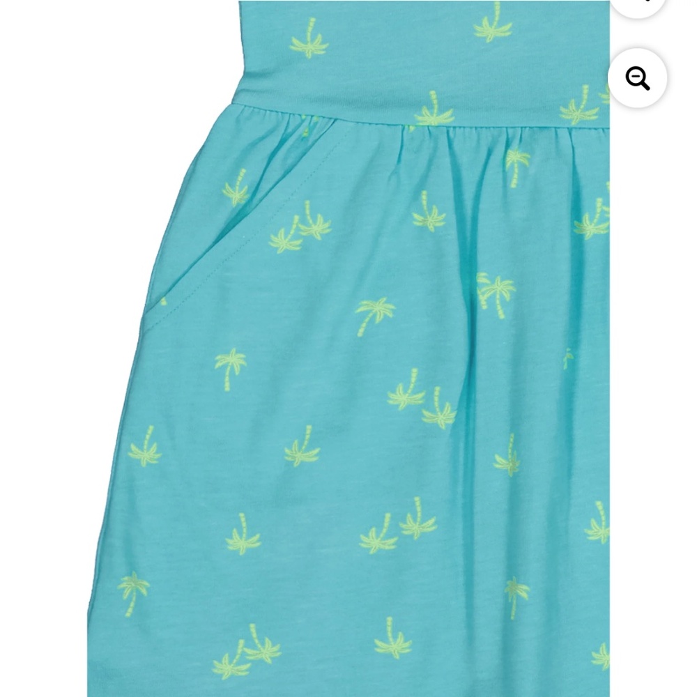 Wonder Nation Girls Palm Tree Dress Size XL (14-16) NWT - Picture 3 of 3